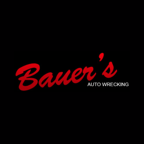 Bauer's Auto Wrecking Towing logo
