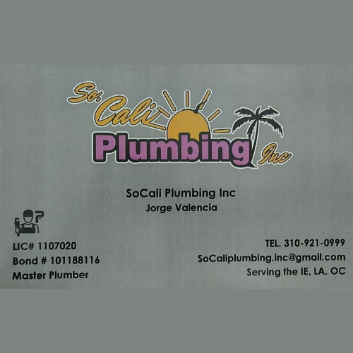 So Cali Plumbing Inc. logo