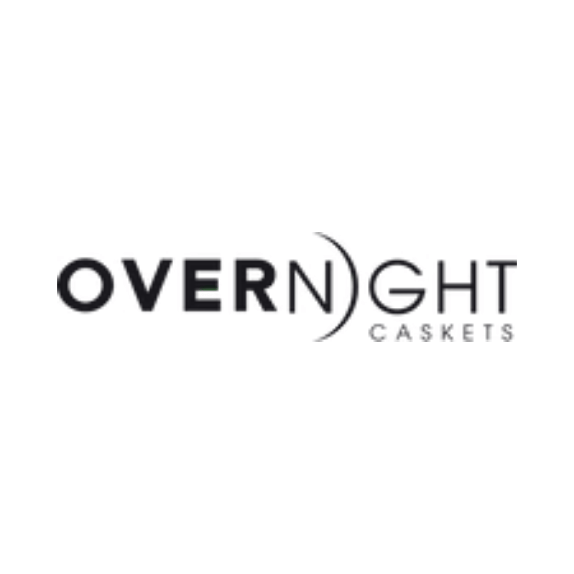 Overnight Caskets logo